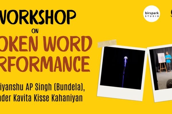 Learn the Art of Spoken Word with Priyanshu AP Singh – Exclusive Workshop in Lucknow